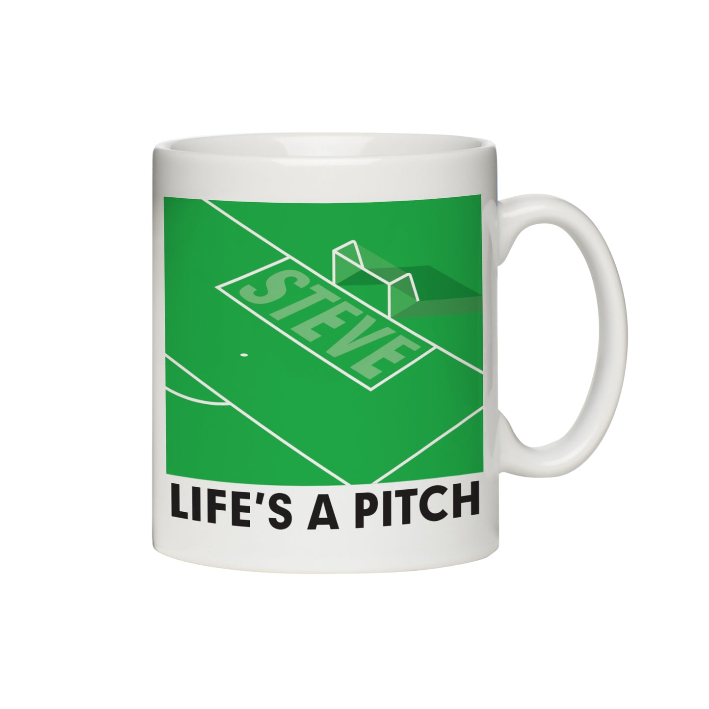 Personalised Mug Lifes a Pitch