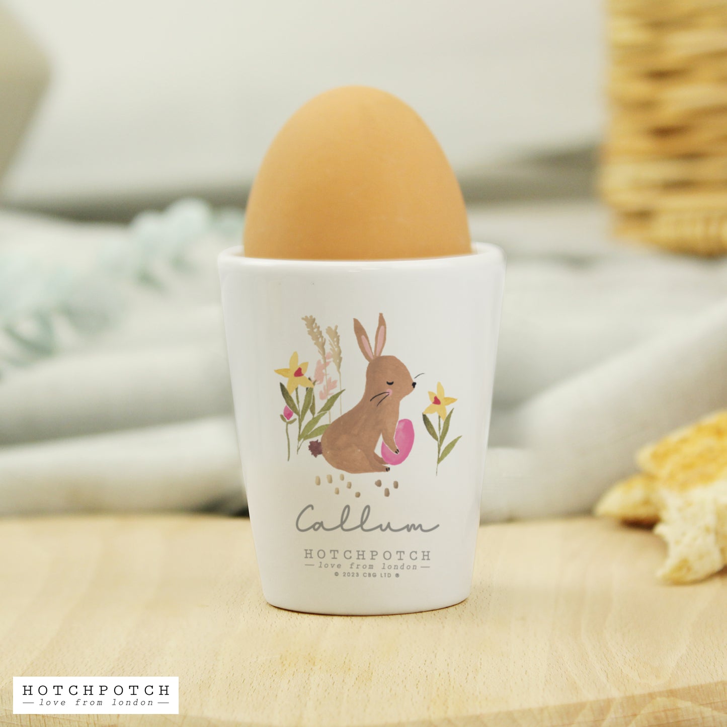 Hotchpotch Easter Personalised Egg Cup