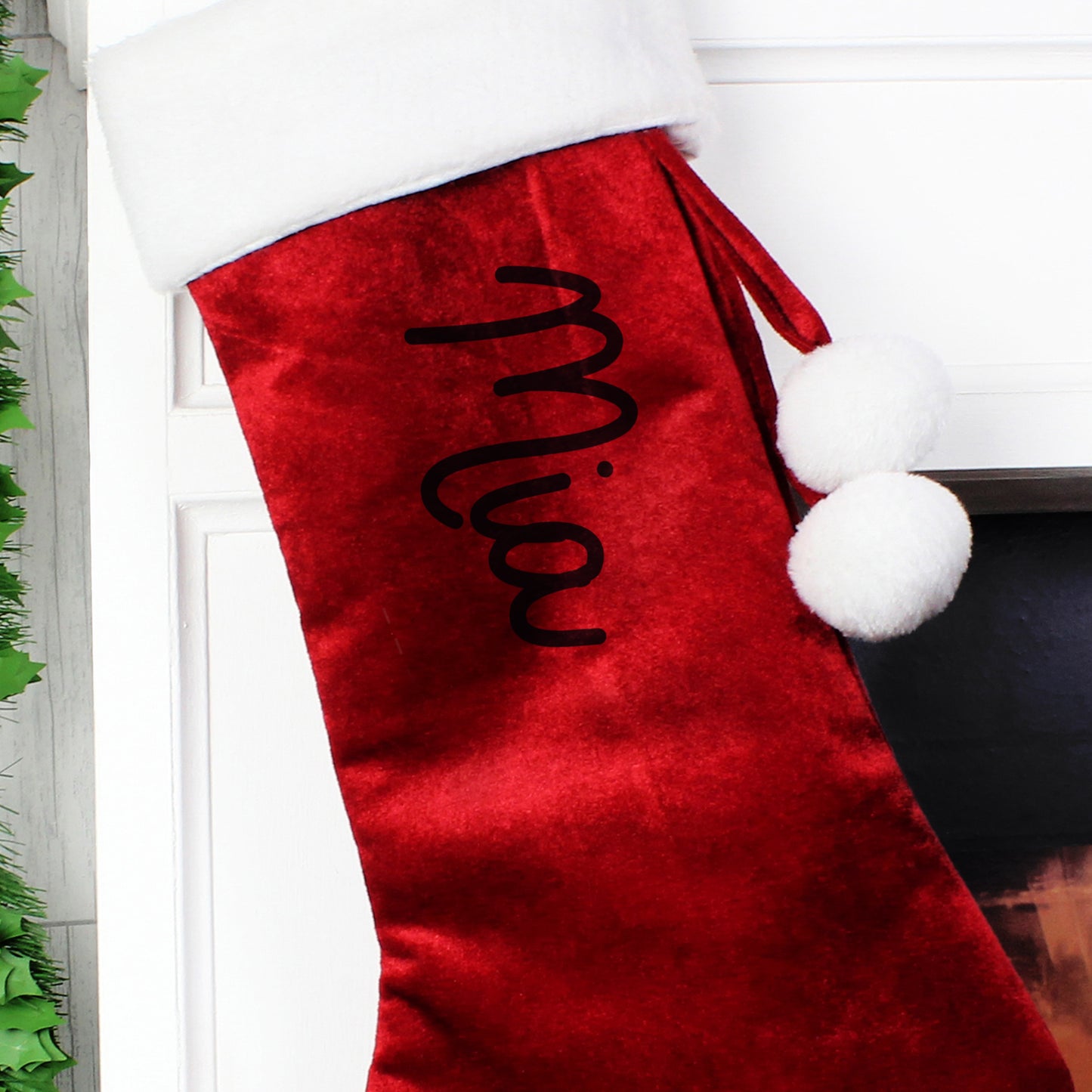 Personalised Red Christmas Stocking