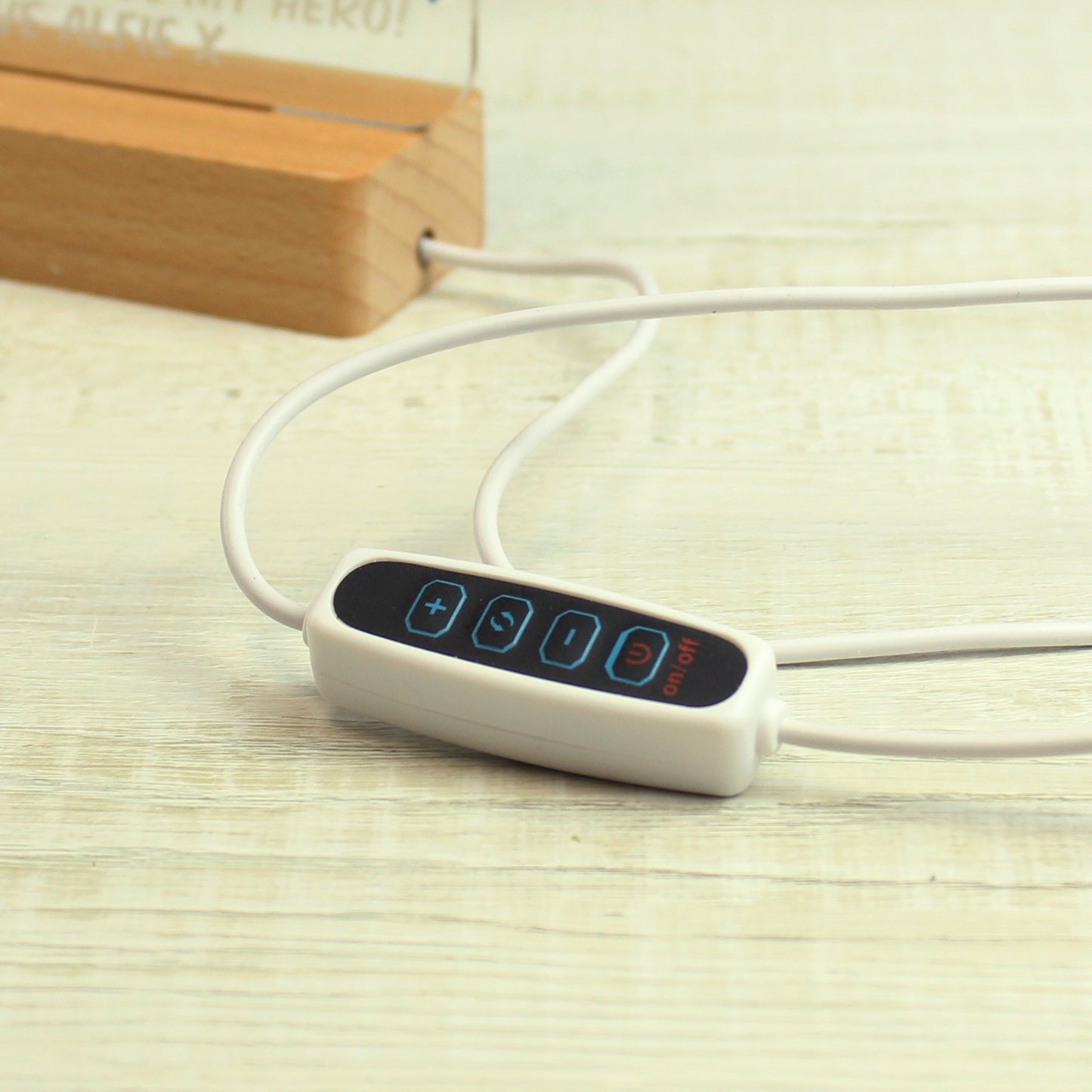 Animal Alphabet Wooden Based LED Light