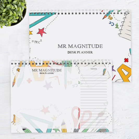 Teacher A4 Desk Planner