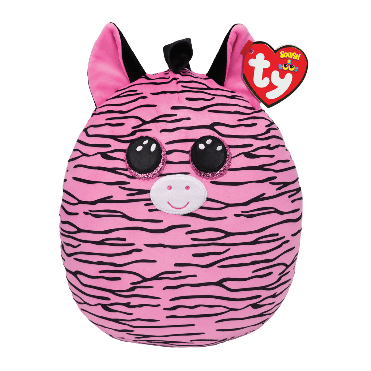 Personalised Ty Squishaboo Zoey Zebra Plush