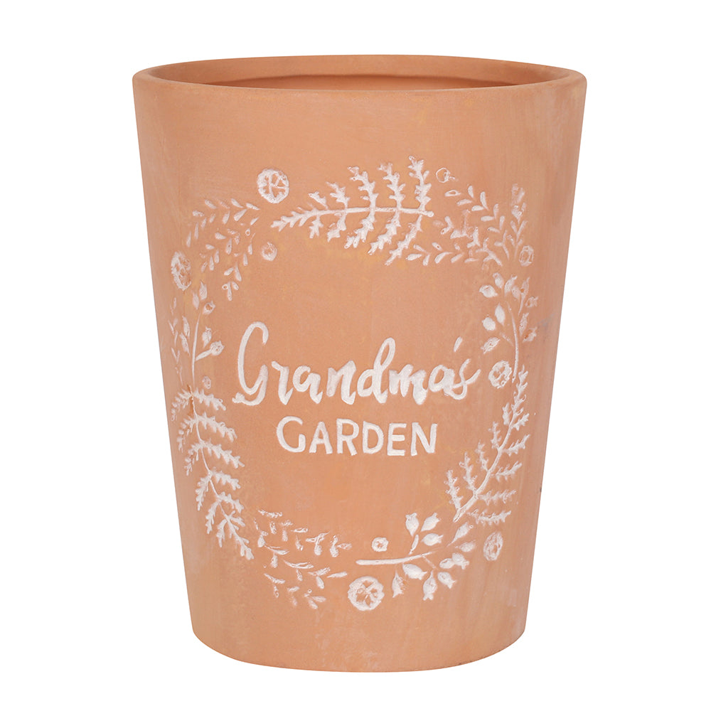 Grandmas Garden Terracotta Plant Pot 16cm