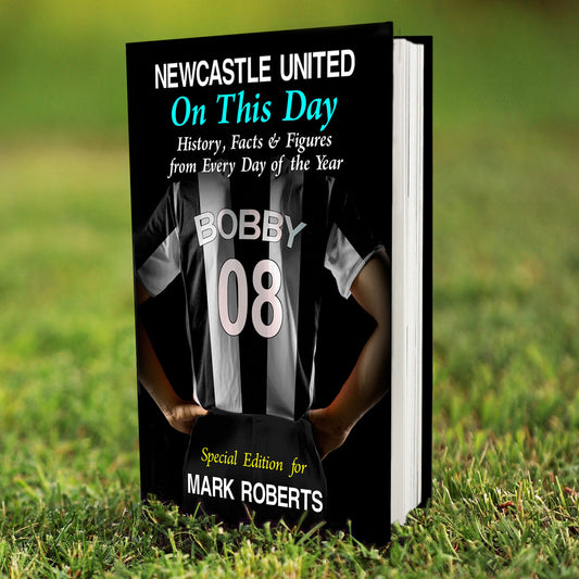 Personalised Newcastle United on this Day Book