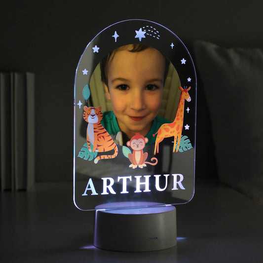 LED Colour Changing Night Light Personalised Photo Upload