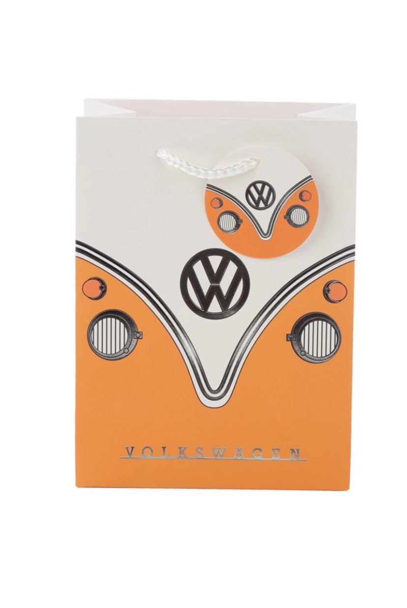 Personalised Volkswagen VW T1 Camper Bus Gift Bag Medium