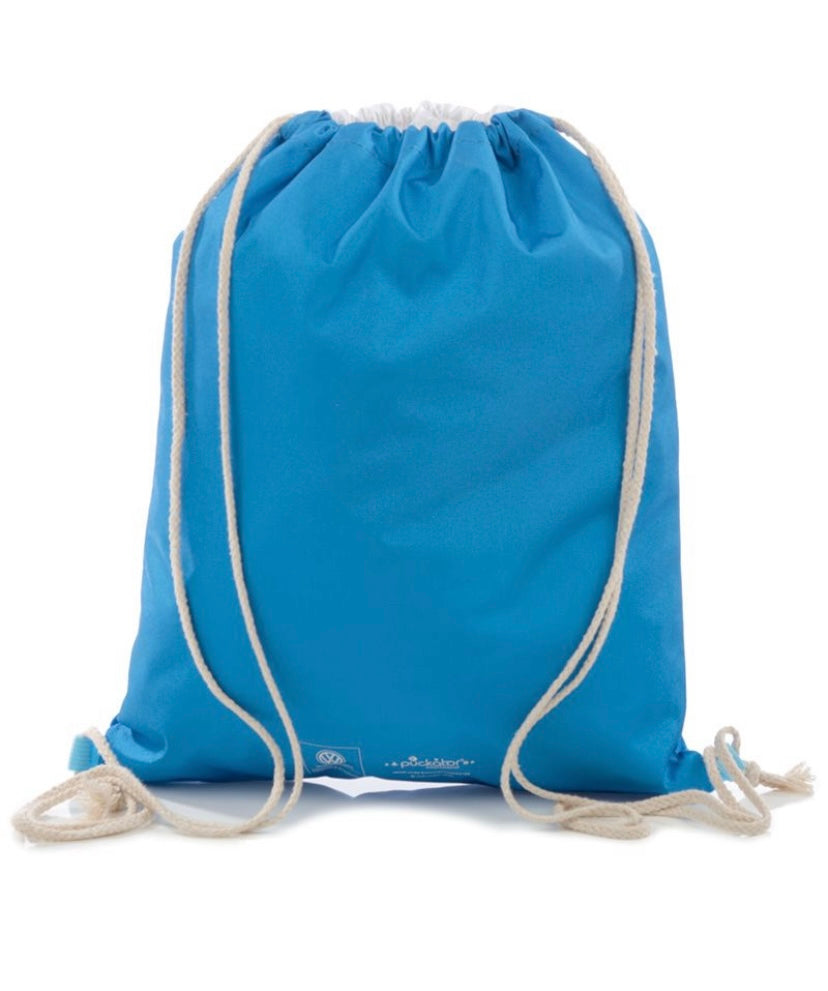 Personalised Volkswagen VW T1 Camper Bus Drawstring Bag Red/Blue