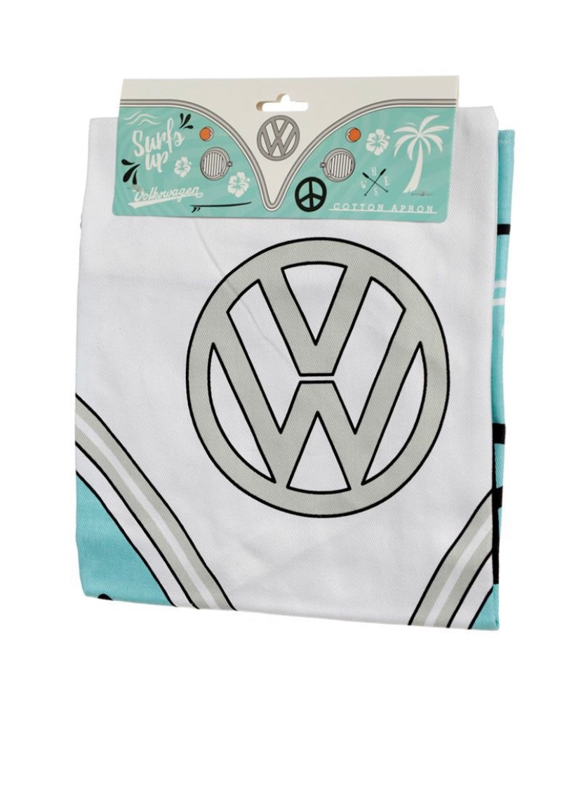 Personalised Cotton Apron Volkswagen VW Campervan Bus Surf Adventure