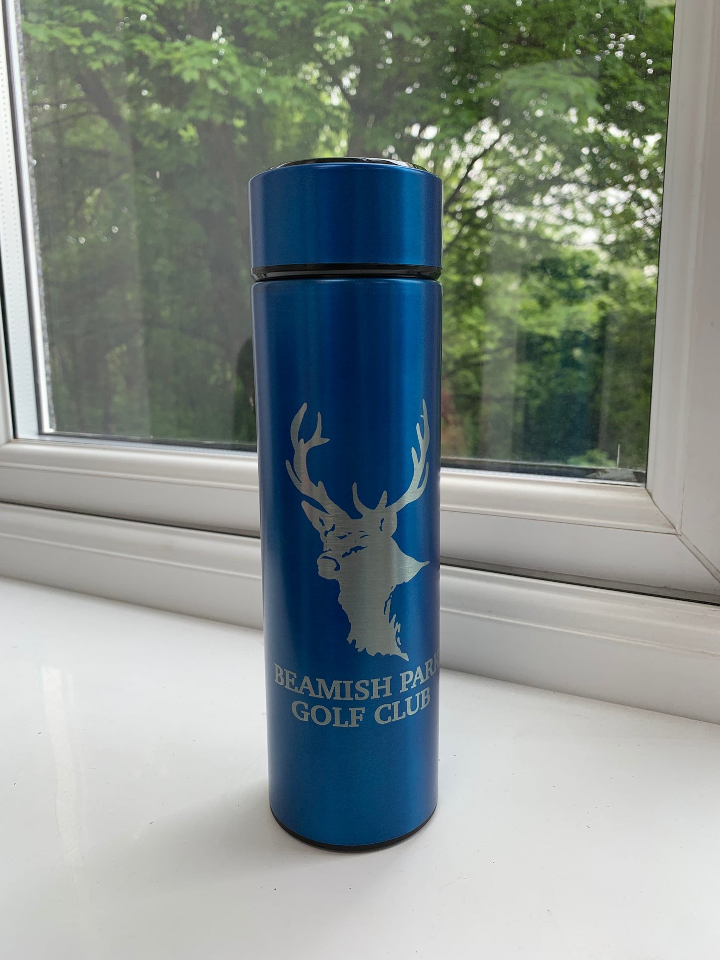 Personalised Engraved Digital Temperature Display 500ml Flask