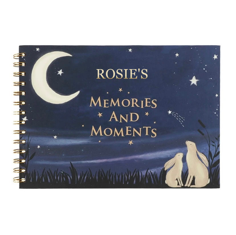 Personalised Baby Memory Book Look At The Stars
