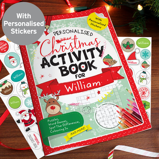 Christmas Activity Book with Stickers