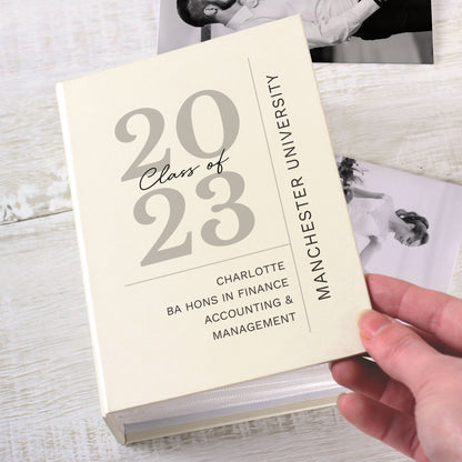 Personalised Class of Graduation 6x4 Photo Album