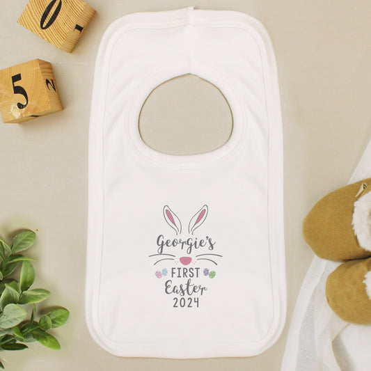 Personalised Baby's First Easter Bib