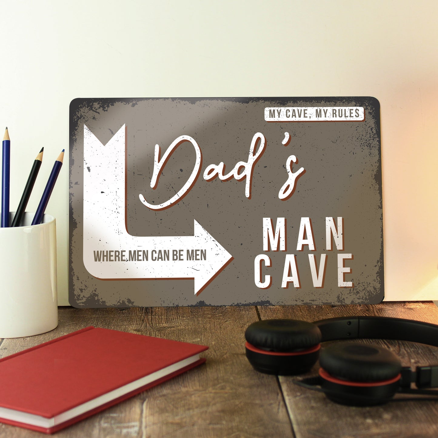 Man Cave Metal Sign