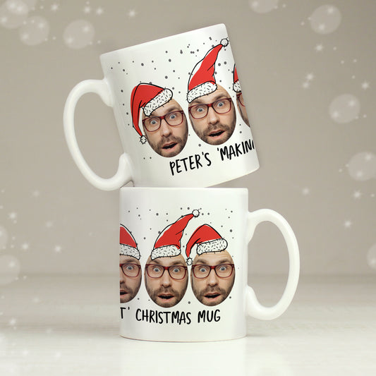 Photo Upload Santa Mug