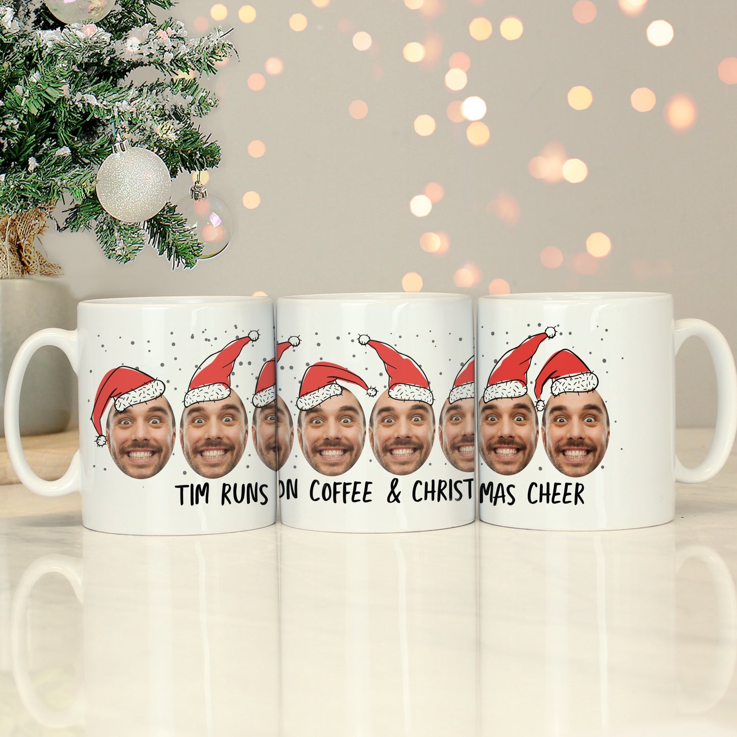 Photo Upload Santa Mug