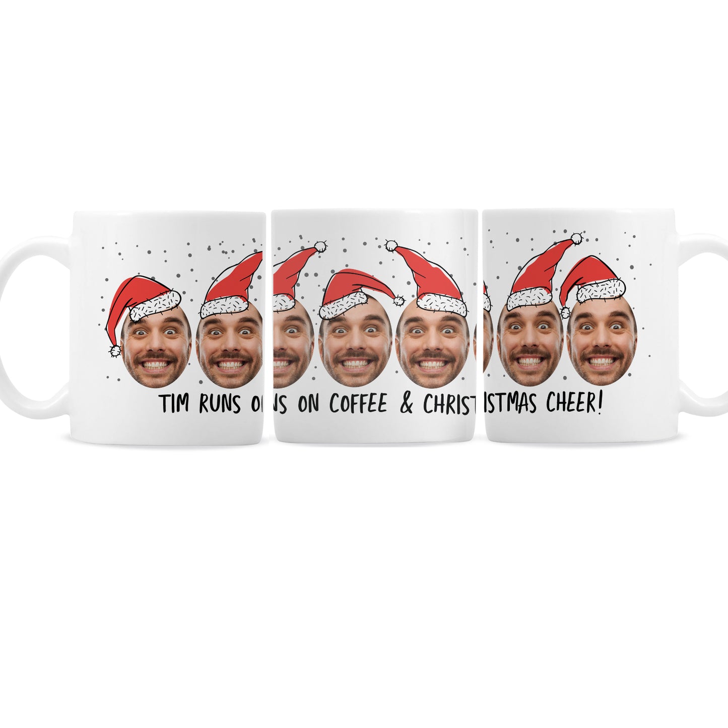 Photo Upload Santa Mug