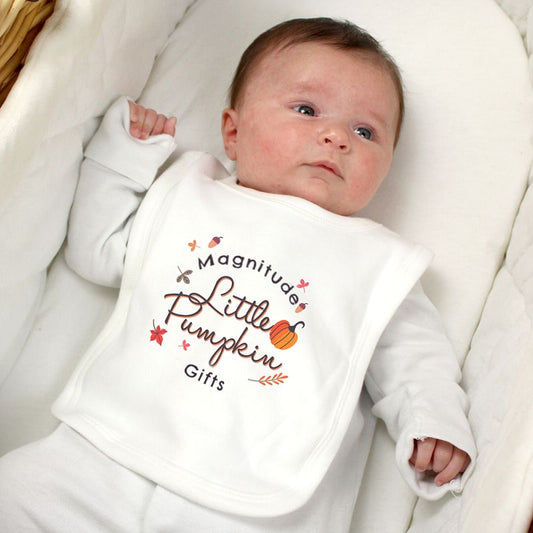 Little Pumpkin Halloween Bib