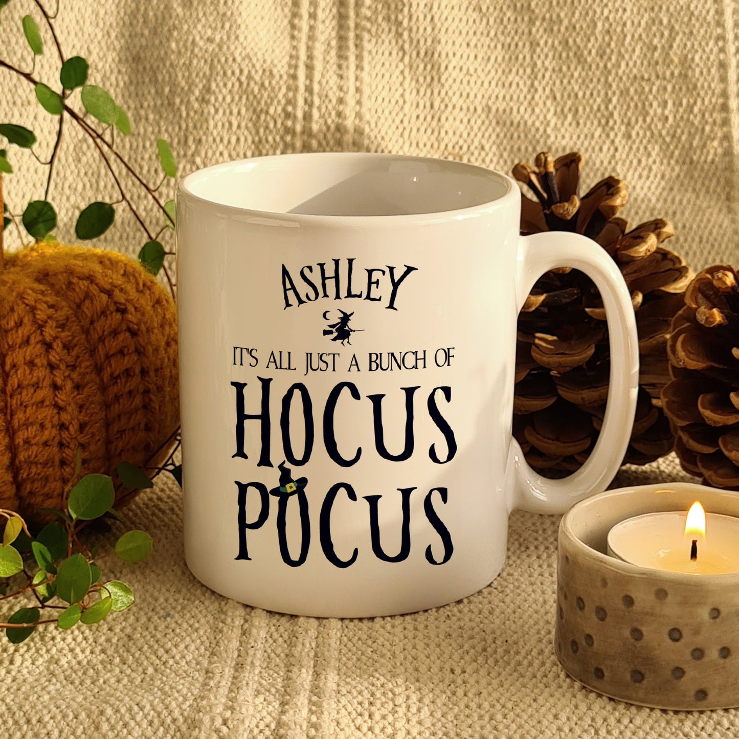 Personalised Hocus Pocus Halloween Mug