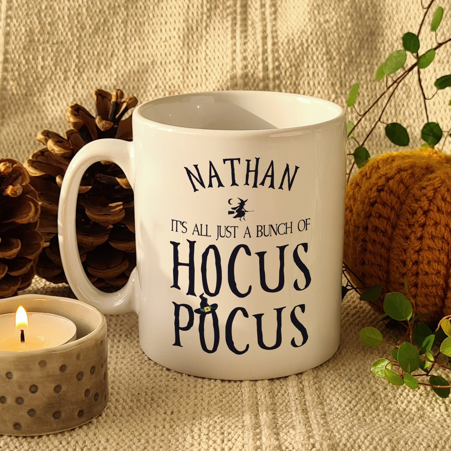 Personalised Hocus Pocus Halloween Mug