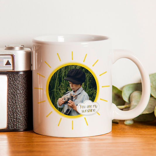 Personalised My Sunshine Photo Upload Mug