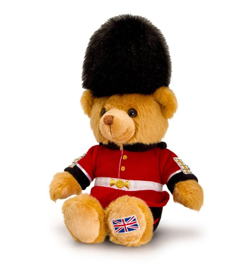 London Guardsman Bear Soft Plush By Keel Toys 15cm