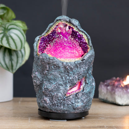 Purple Crystal Cave Electric Aroma Diffuser