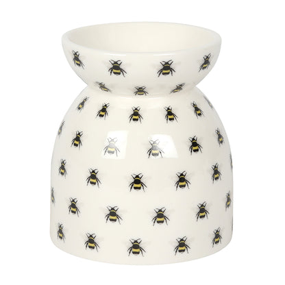 Oil Burner All Over Bee Print Design