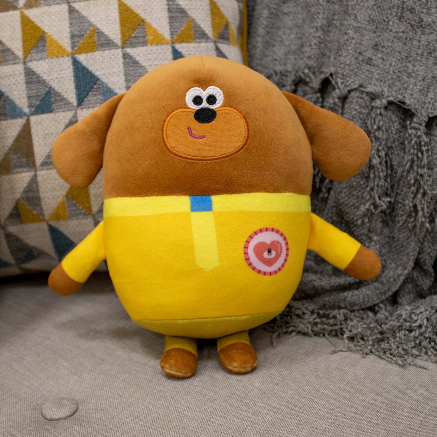 Personalised Hey Duggee Hug Squashy Soft Toy 20cm