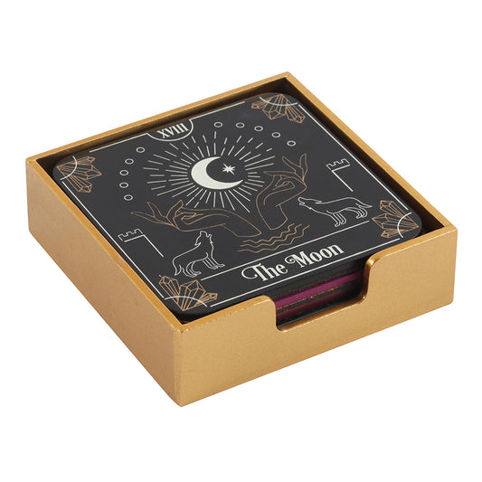 Tarot Card Coaster Set Of 4