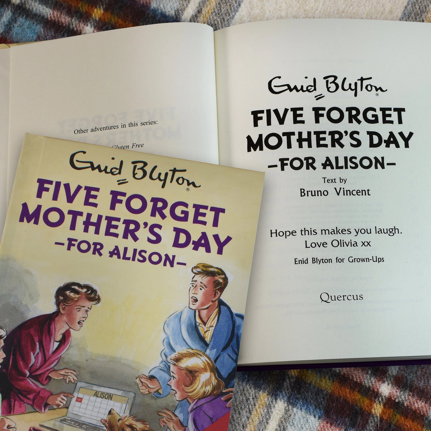 Five Forget Mother’s Day: A Personalised Enid Blyton Book