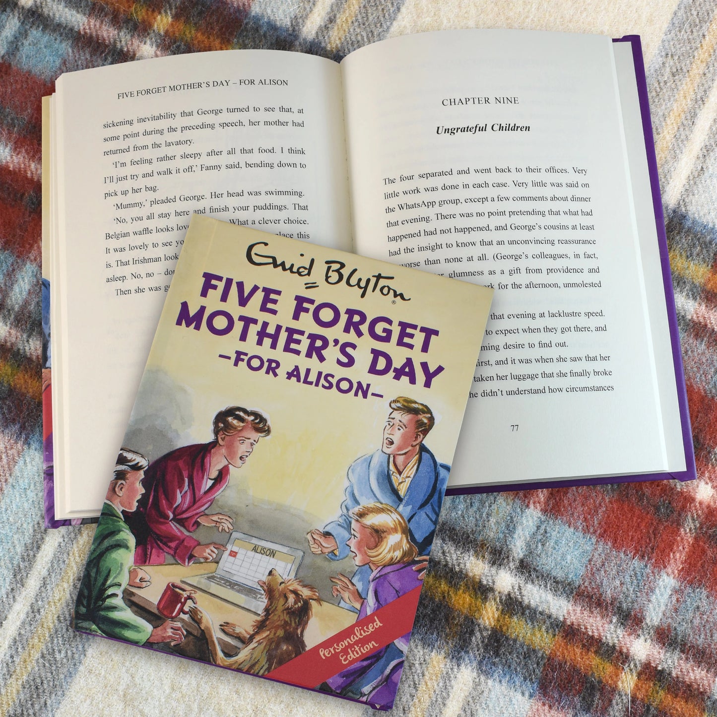 Five Forget Mother’s Day: A Personalised Enid Blyton Book