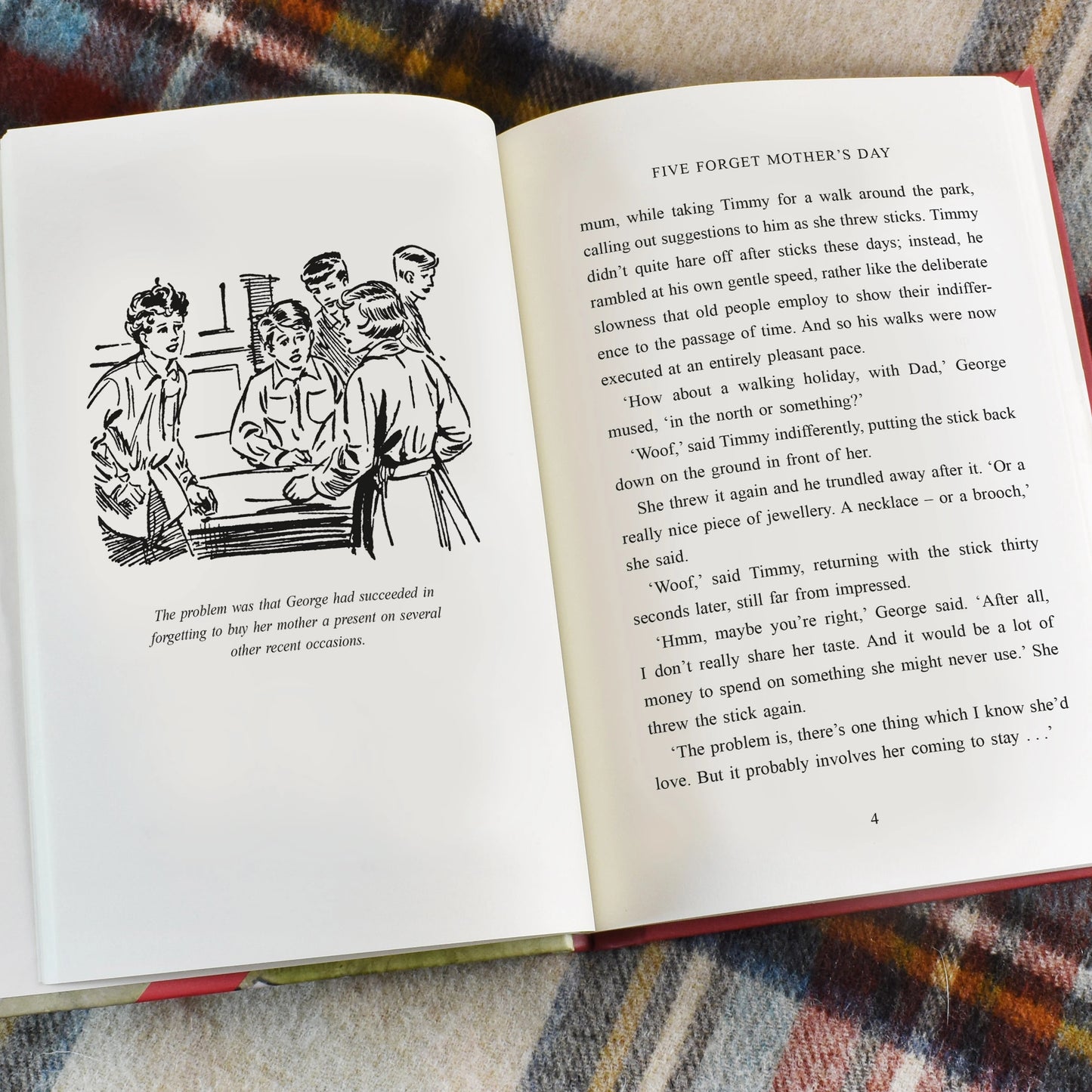 Five Forget Mother’s Day: A Personalised Enid Blyton Book