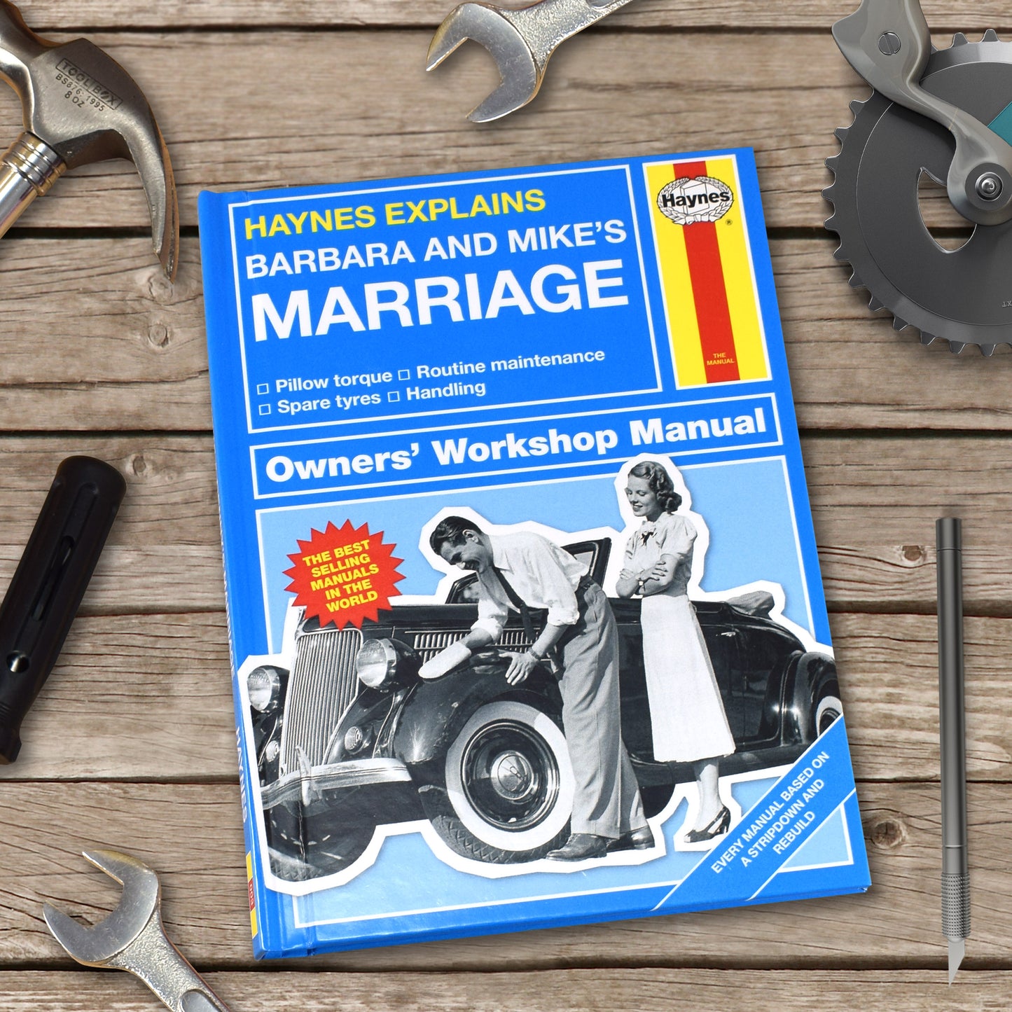 Personalised Haynes Explains Marriage