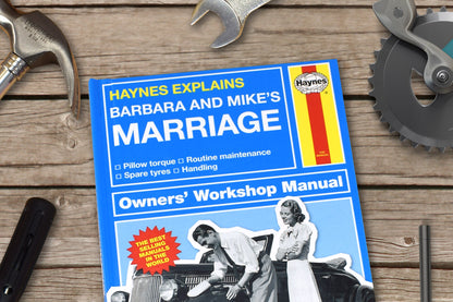 Personalised Haynes Explains Marriage