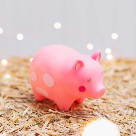 Oink The Piglet Pink Night Light 12cm