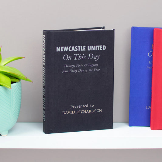 Newcastle United On This Day Book Personalised