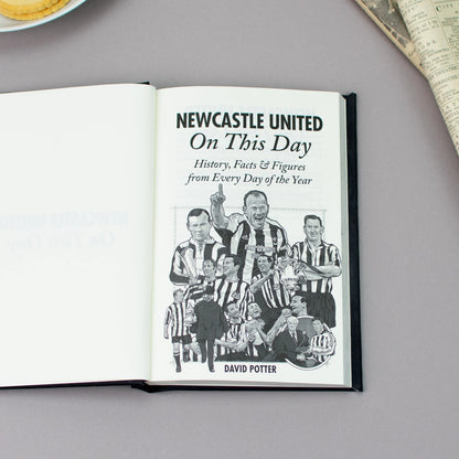 Newcastle United On This Day Book Personalised