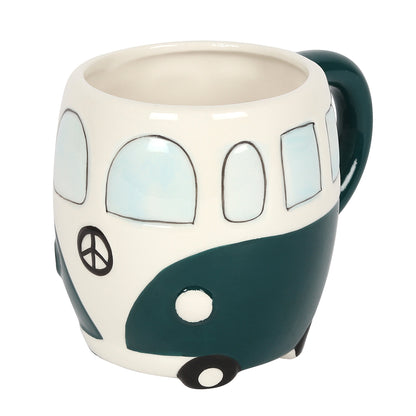 Campervan Mug Green or Pink