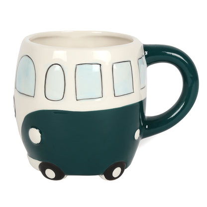 Campervan Mug Green or Pink