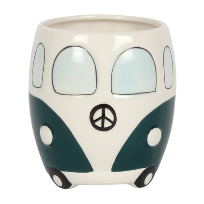 Campervan Mug Green or Pink