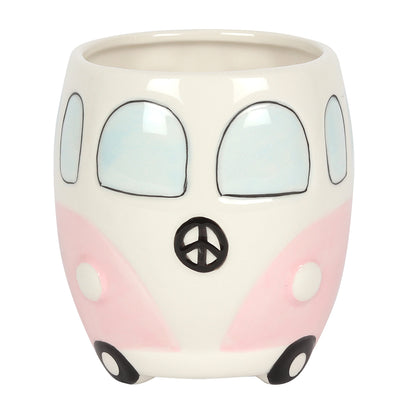 Campervan Mug Green or Pink