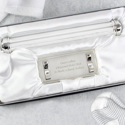 Graduation Certificate Holder Personalised Plain Silver Plated