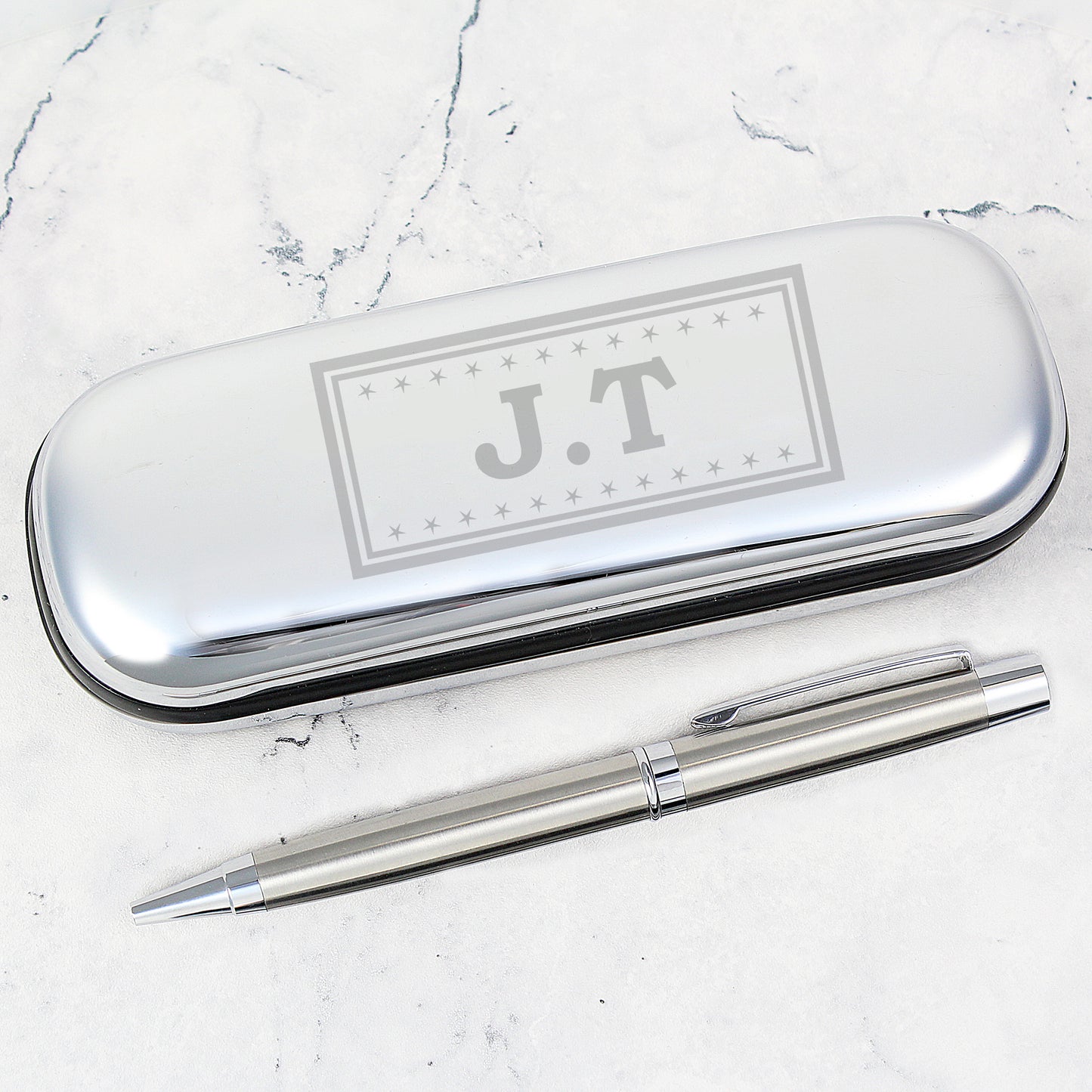 Pen and Box Set Personalised Monogram