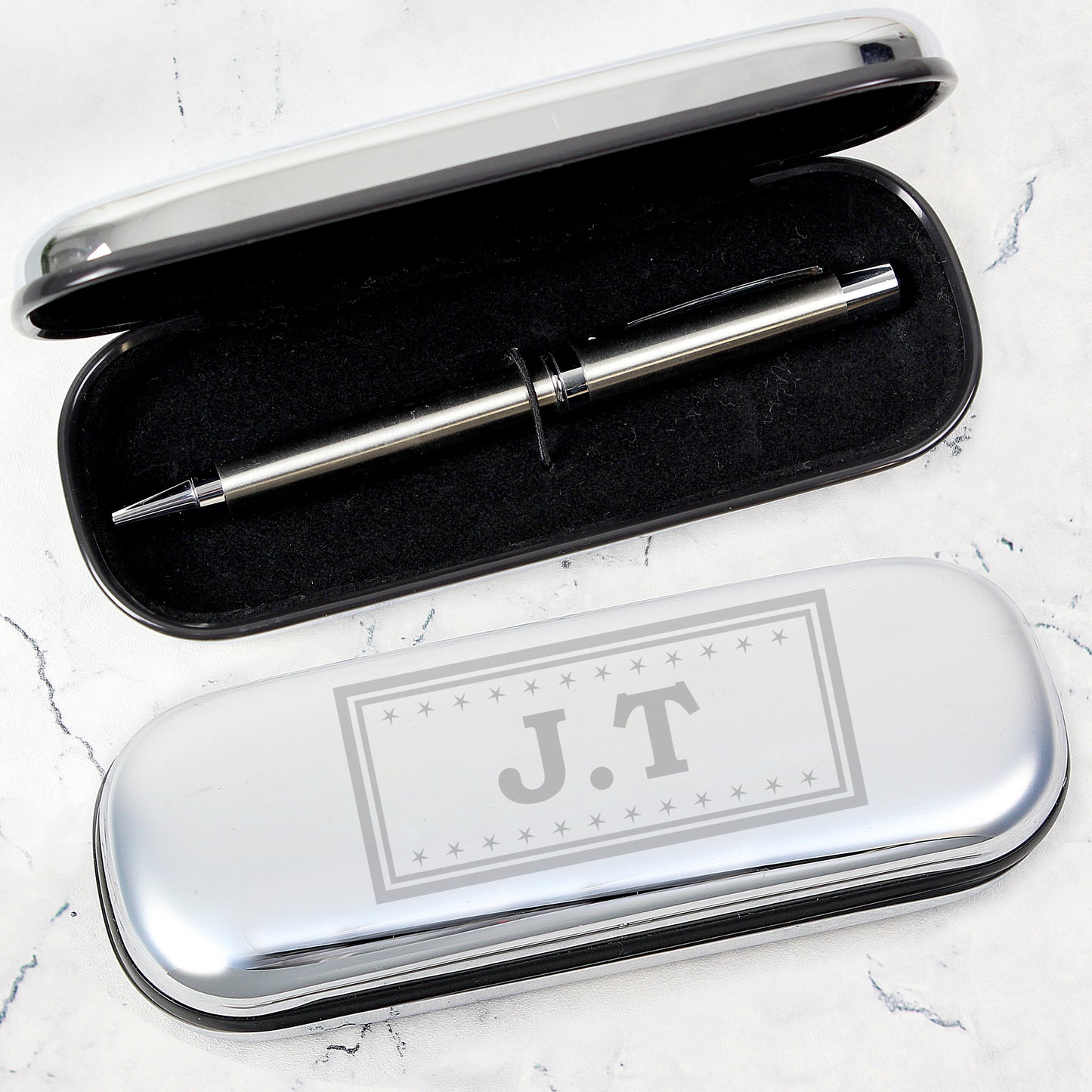 Pen and Box Set Personalised Monogram