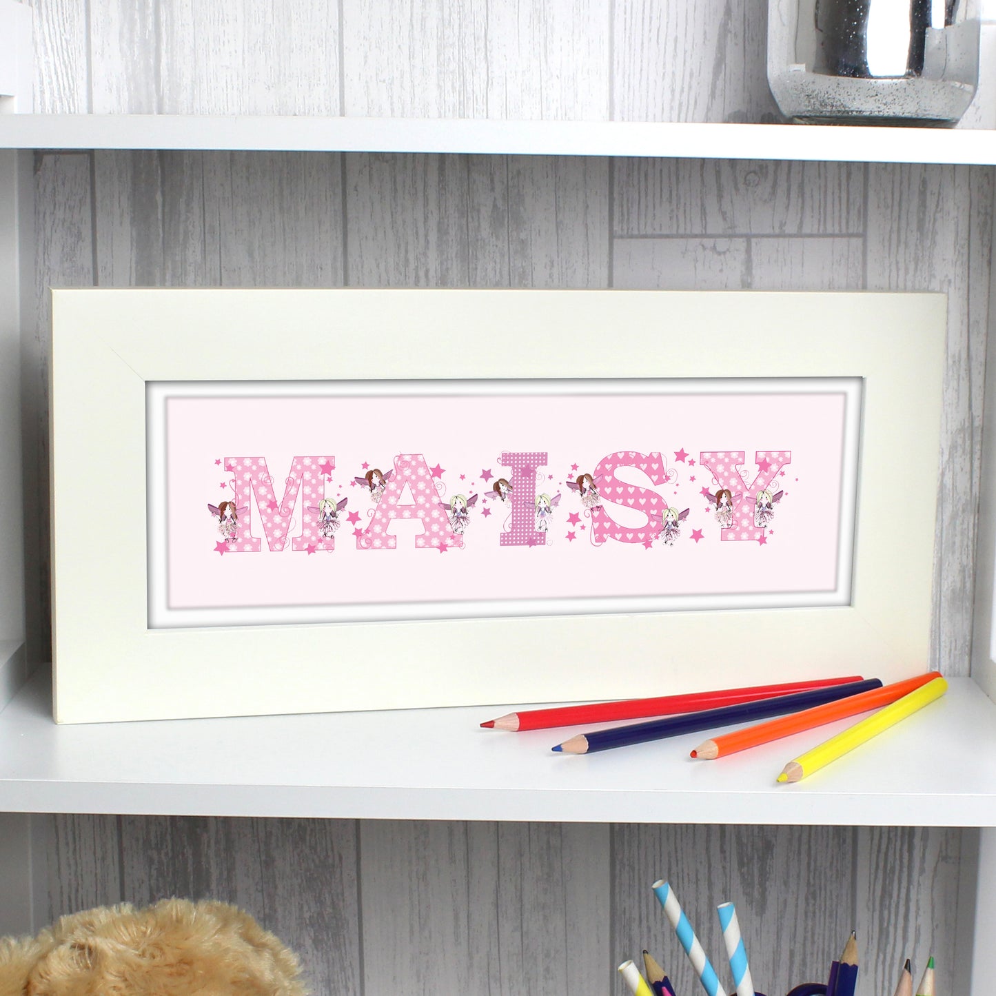 Personalised Fairy Letter Name Frame