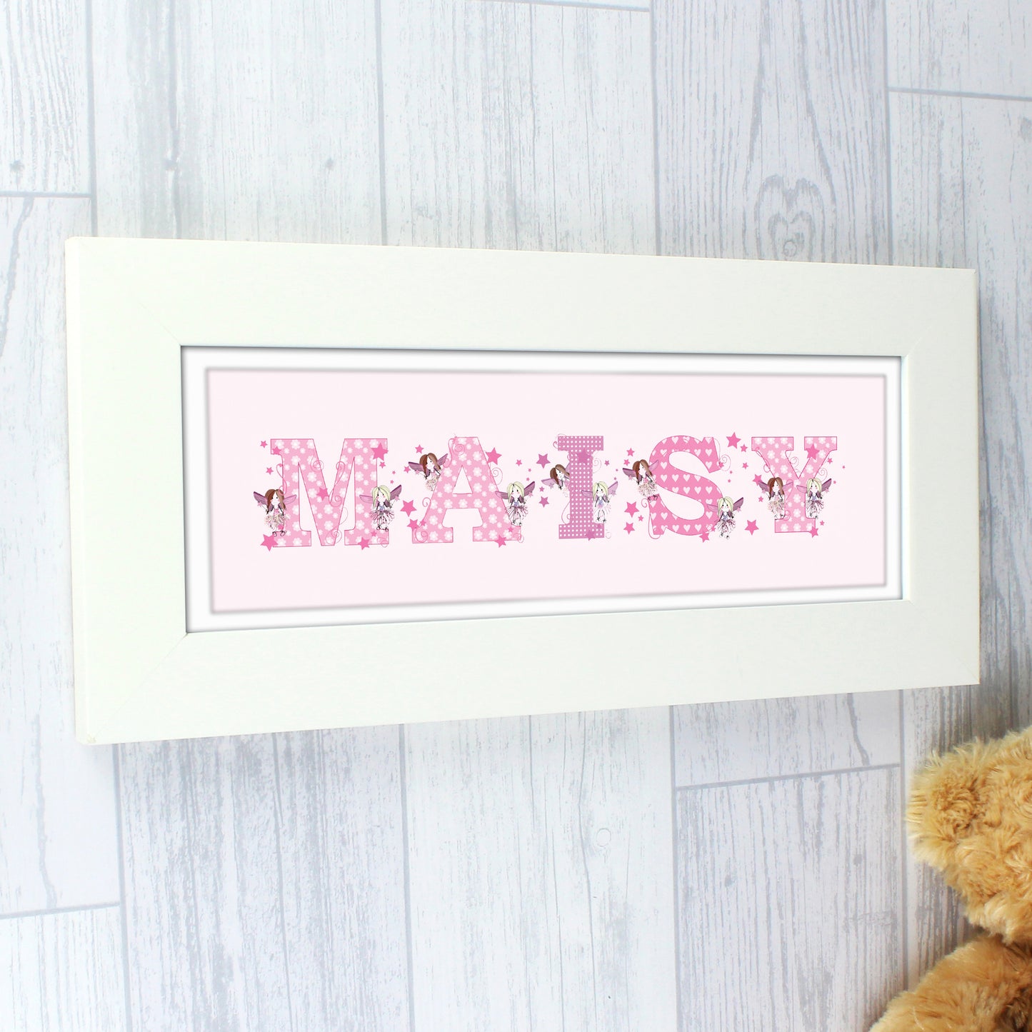 Personalised Fairy Letter Name Frame