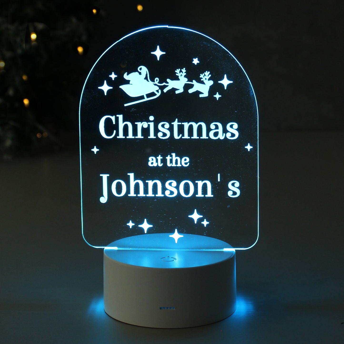 Personalised Christmas LED Light