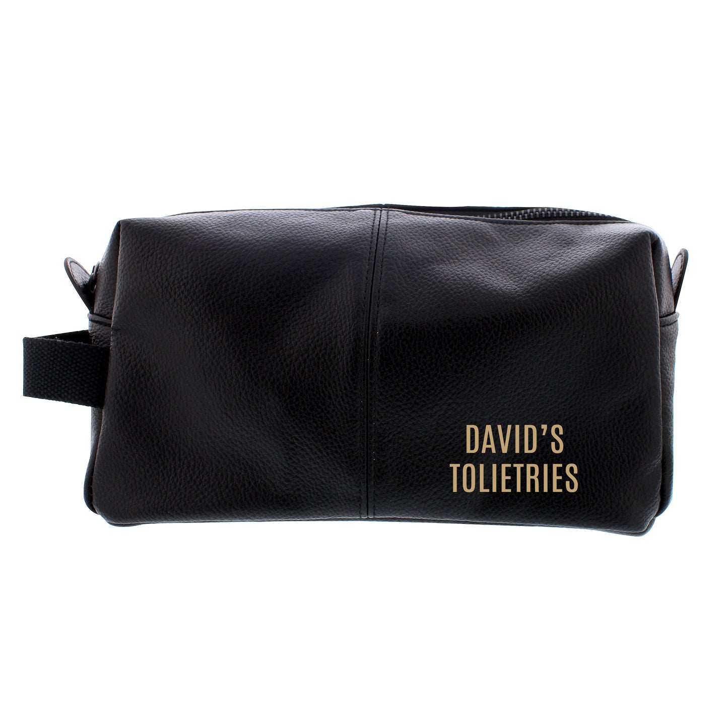 Personalised Luxury leatherette Wash Bag