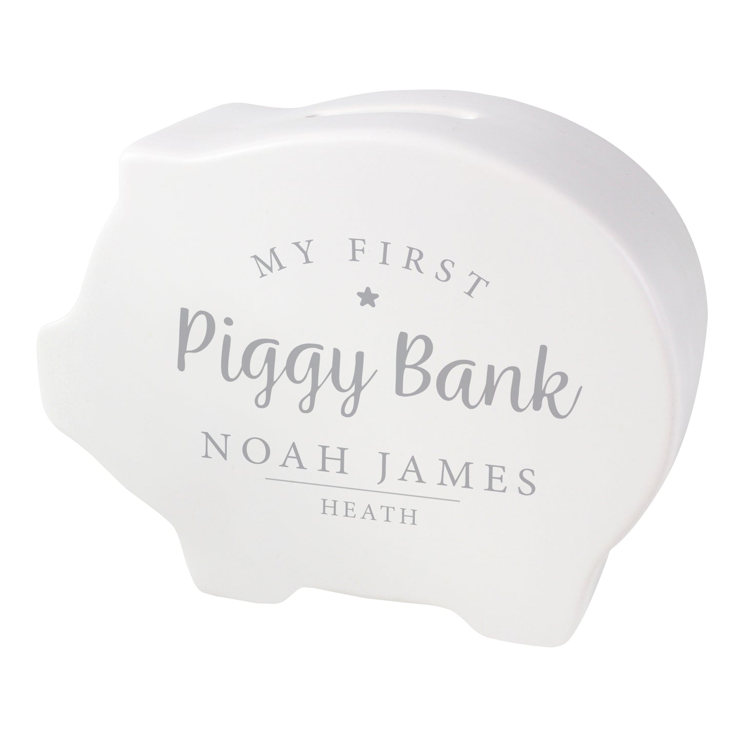 My First Piggy Bank Personalised
